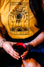 Load image into Gallery viewer, Hushpuppy Tarot Collab tees - THE SUN
