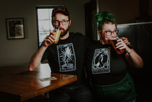 Hushpuppy Tarot Collab tees - THE WORLD