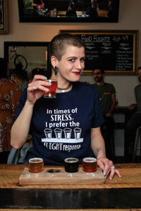 Beer Flight response unisex tshirt